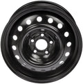 Steel 16 x 6-inch 5-Lug Black Wheel Rim U399528