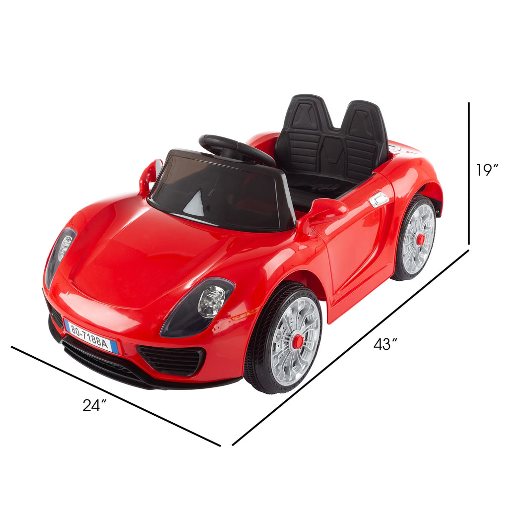 6 V Battery Powered Ride-On Toy with Remote Control B1072