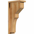 Monterey Rough Sawn Corbel with Backplate, Western Red Cedar N816