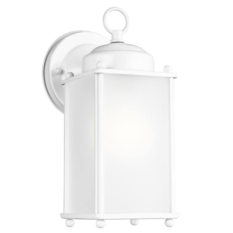 Black One Light Outdoor Wall Lantern M938316