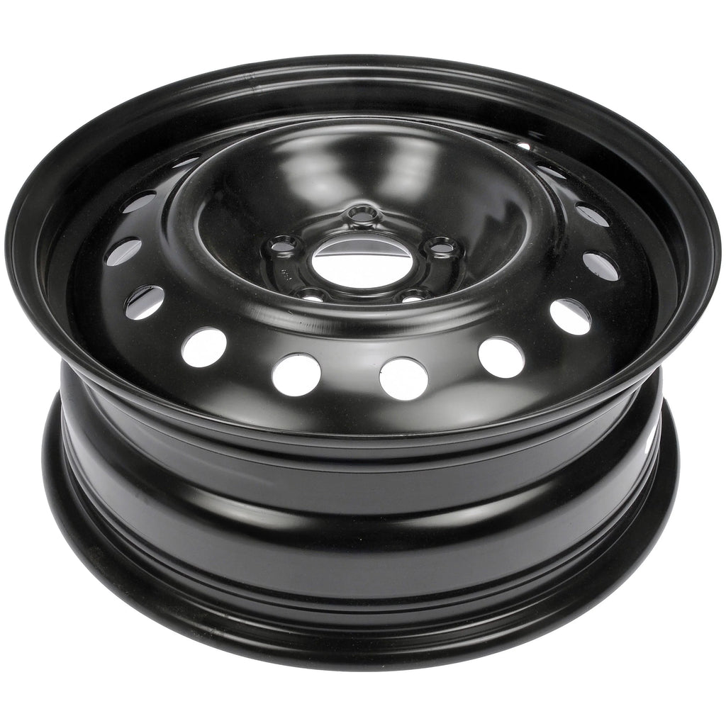 Steel 16 x 6-inch 5-Lug Black Wheel Rim U399528