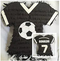 Black Soccer Jersey Pinata S147