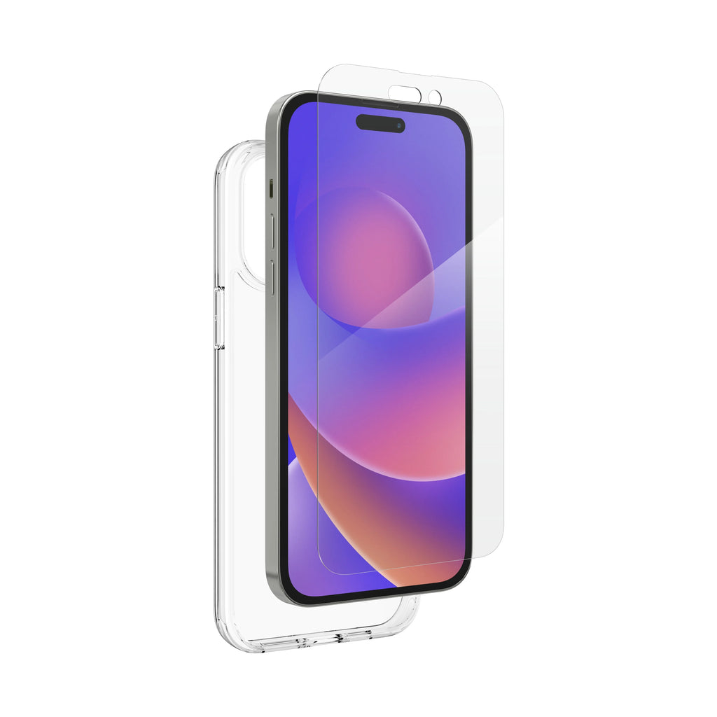Clear Case and Screen Protector Bundle for Apple iPhone 14 Pro Max R494703