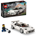 Race Car Toy Model Building Set with Racing Driver Minifigure Q63866