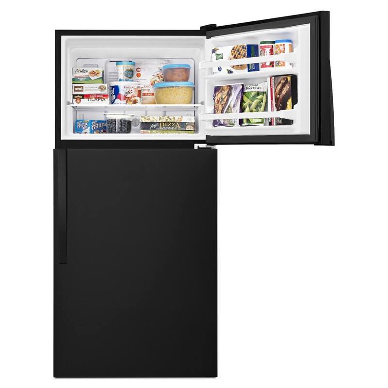 30 in. 18.3 cu. ft. Black Top Freezer Refrigerator K986897