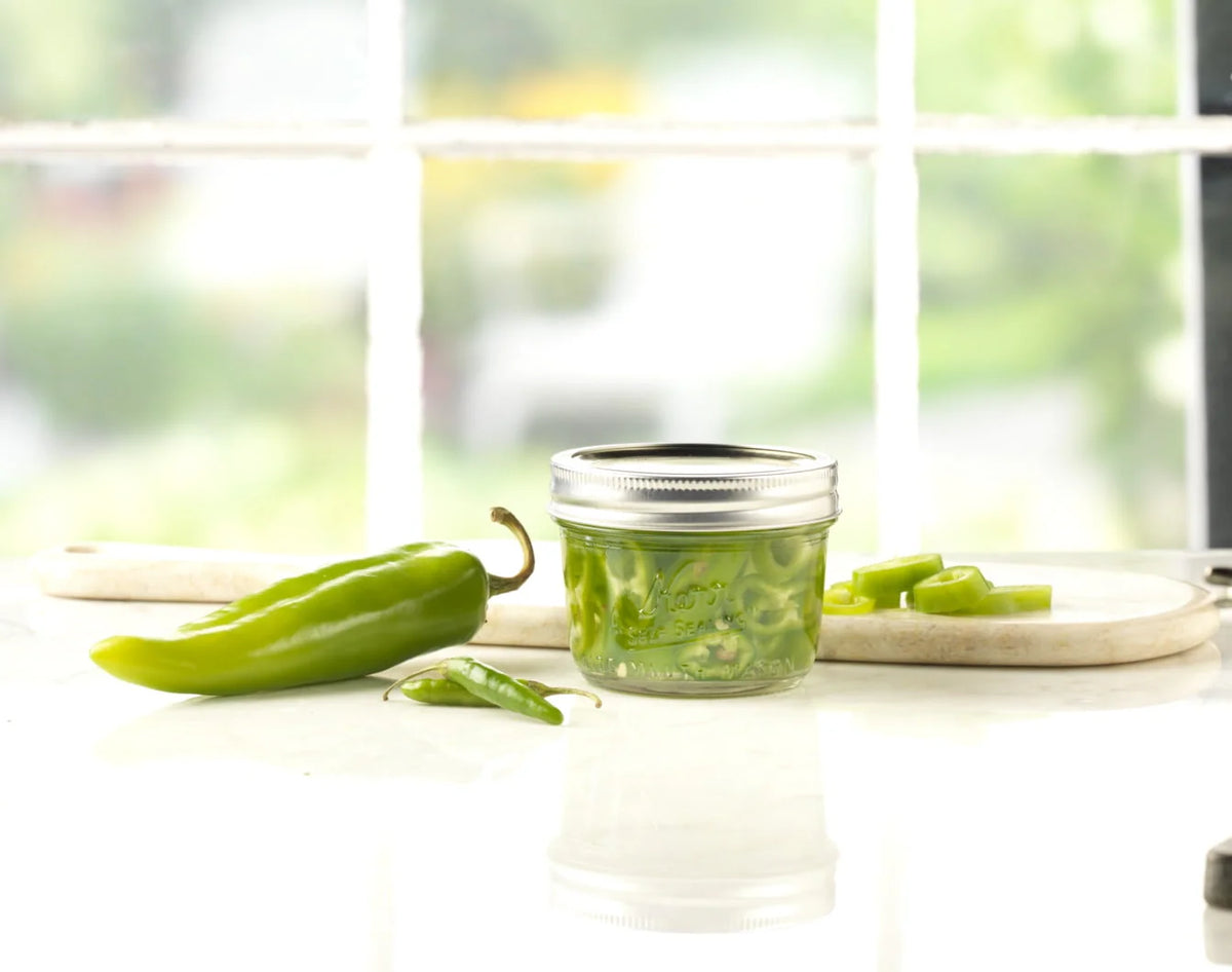 Wide Mouth Half-Pint 8 oz. Mason Jars with Lids and Bands, 12 Count F728796