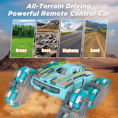 Gesture Sensing RC Stunt Car 360° Rotating 4WD Remote Control Car E370