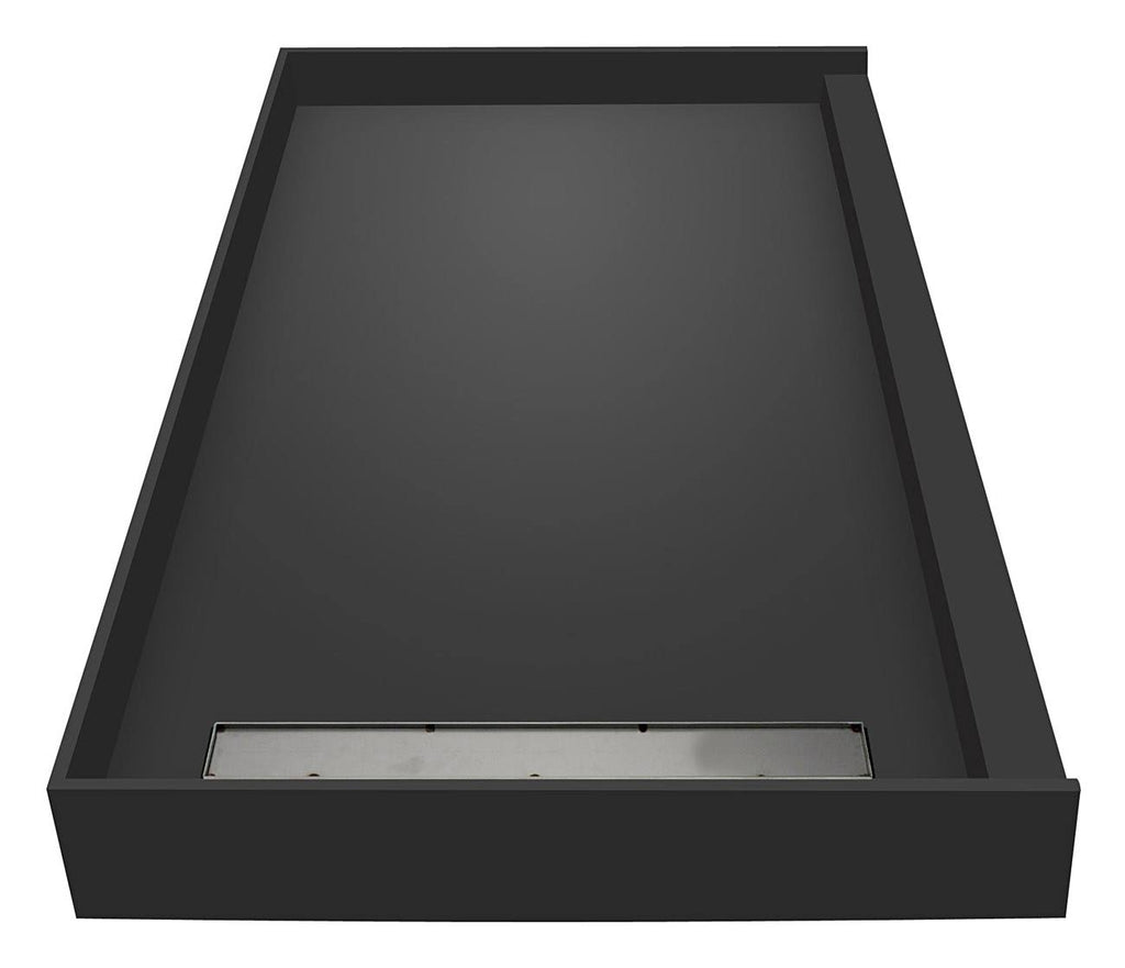 Single Threshold Shower Base with Drain L925