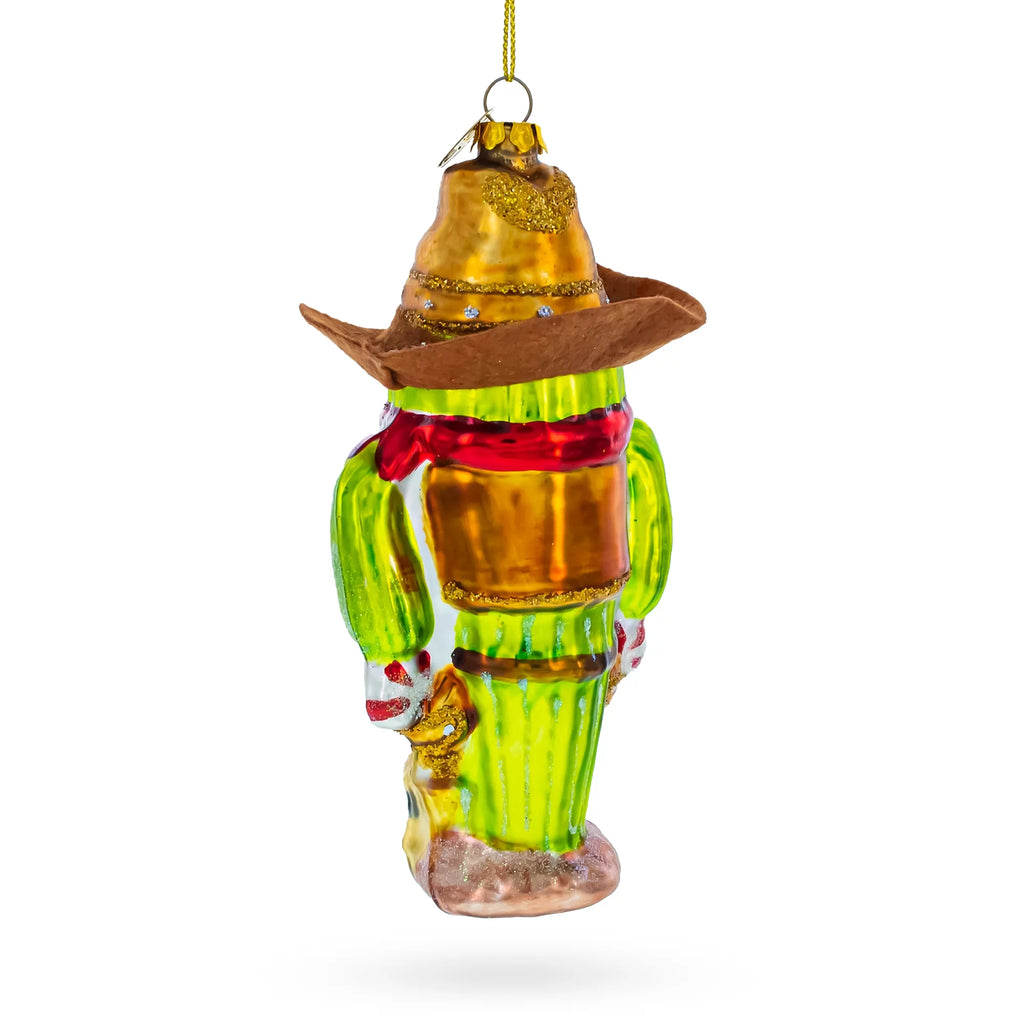 Blown Glass Christmas Ornament N454